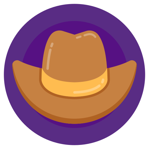 sombrero de vaquero icono gratis