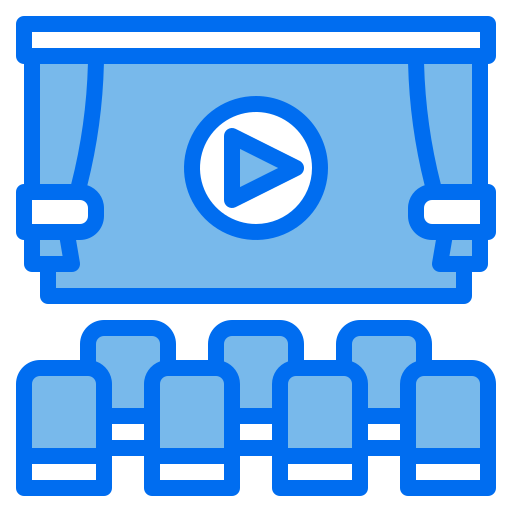 Cinema screen Free multimedia icons