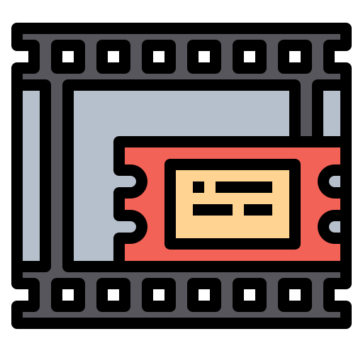 película icono gratis