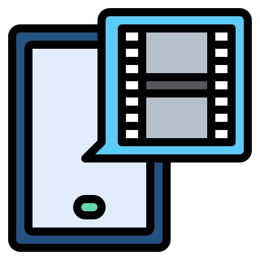 película icono gratis