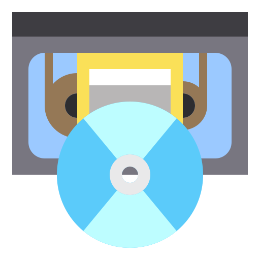 cinta de video icono gratis