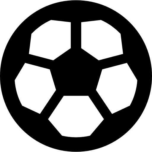 balón de fútbol icono gratis