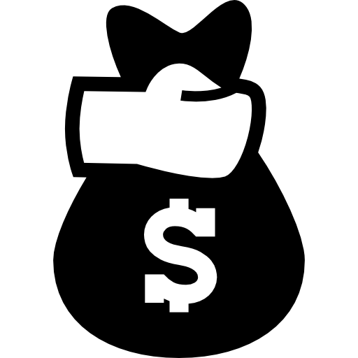 Bag Full Of Dollar Money Illustration, Bag, Full, Dollars PNG