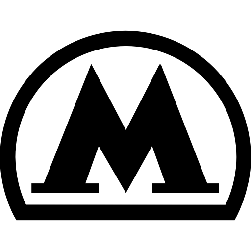Moscow metro logo free icon