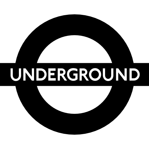 logotipo del metro de londres icono gratis