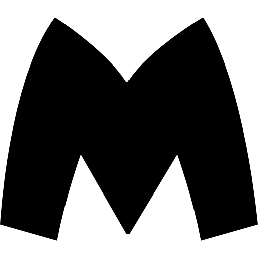 logotipo del metro de jarkov icono gratis