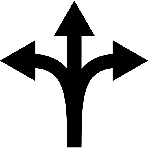 Triple Arrow Icon 7548
