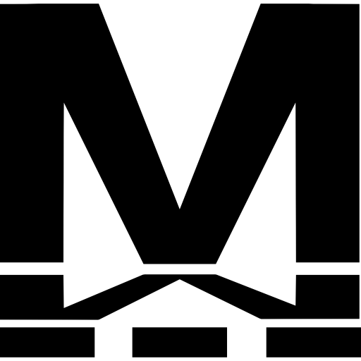 logotipo del metro de wuhan icono gratis