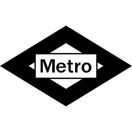 logotipo del metro de madrid icono gratis