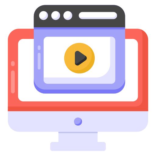 video tutorial icono gratis