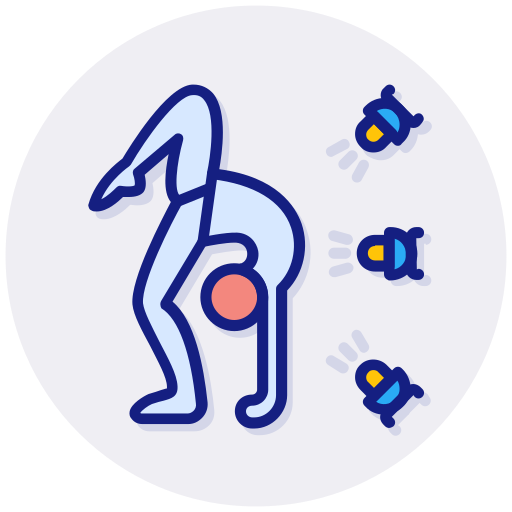 acrobático icono gratis