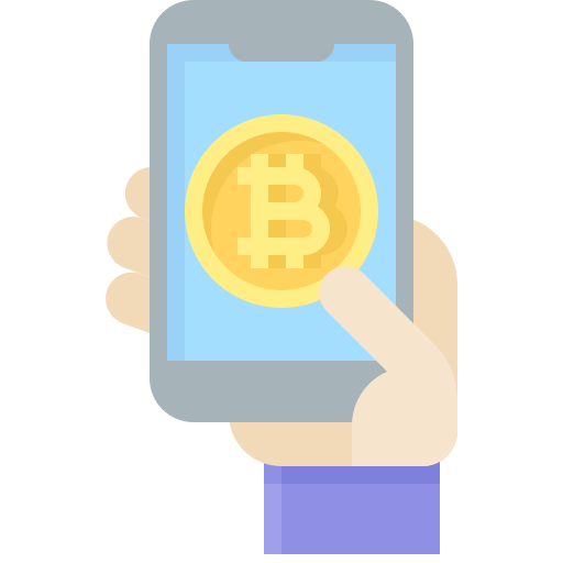 Bitcoin icon Generic Flat