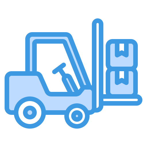 Forklift Generic Blue icon