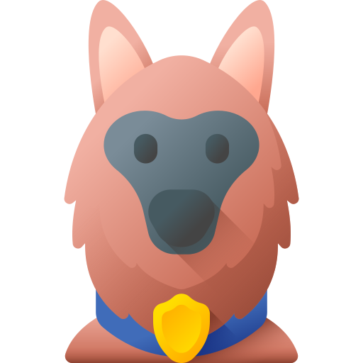 cão policial grátis ícone cão policial grátis ícone