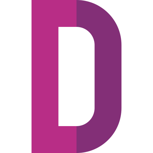 D Basic Straight Flat icon