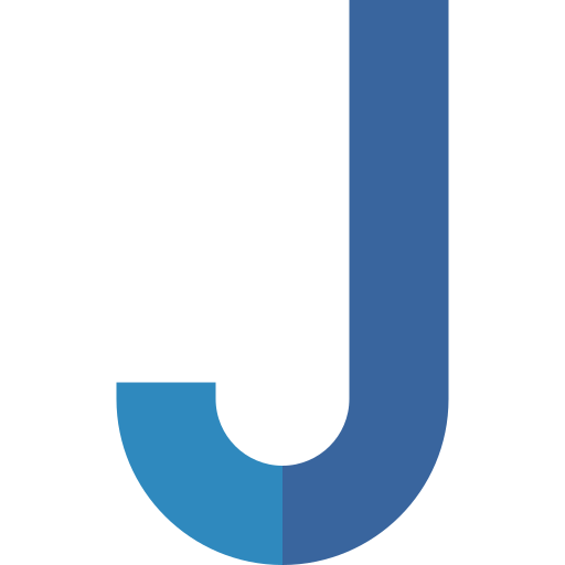 J Basic Straight Flat icon