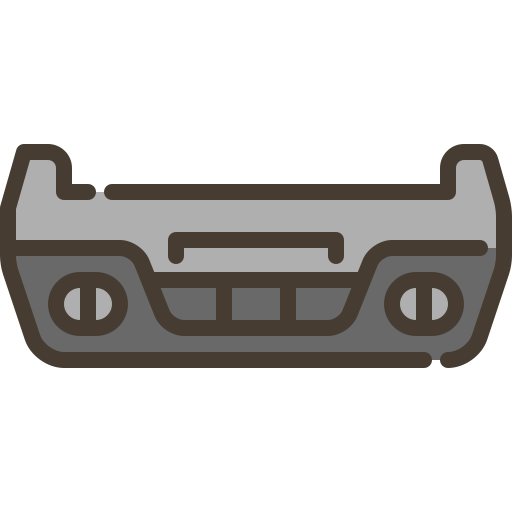 Bumper Generic Outline Color Icon