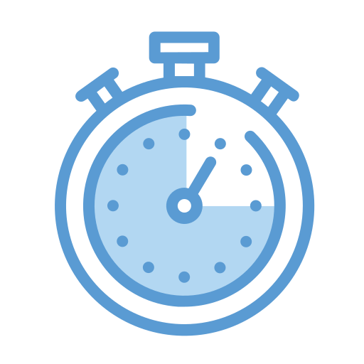 Deadline Generic Blue Icon