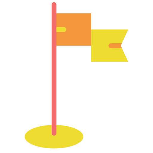 Flag free icon