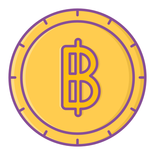 Baht free icon Baht free icon