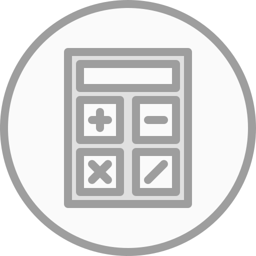 Calculator Generic Grey icon