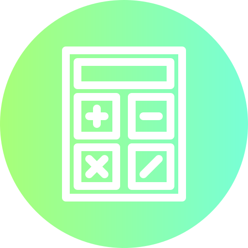 Calculator Generic Flat Gradient icon