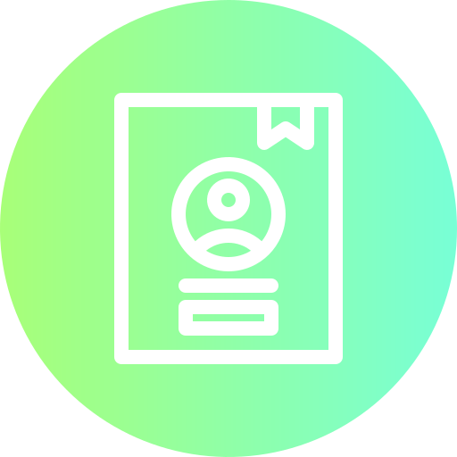 libreta de contactos icono gratis