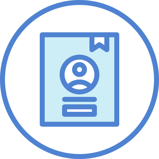 libreta de contactos icono gratis