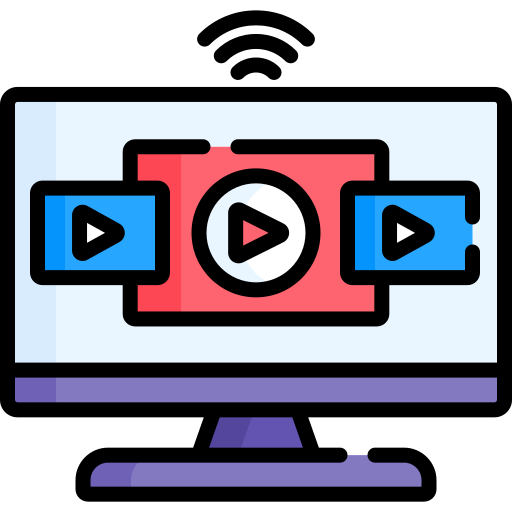 televisión inteligente icono gratis