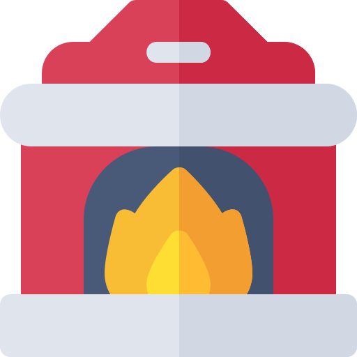 chimenea icono gratis