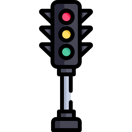 Traffic light Special Lineal color icon