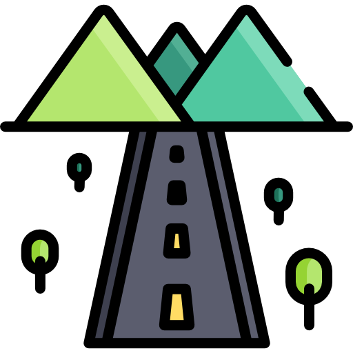 route Icône gratuit