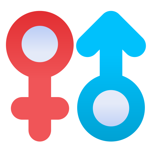 Gender Generic Flat Gradient icon