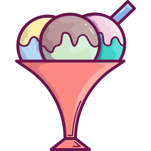 Ice cream cup free icon