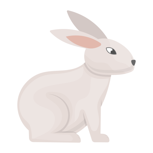 Bunny Generic Flat icon