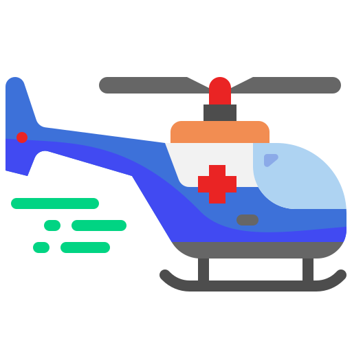 helicóptero icono gratis