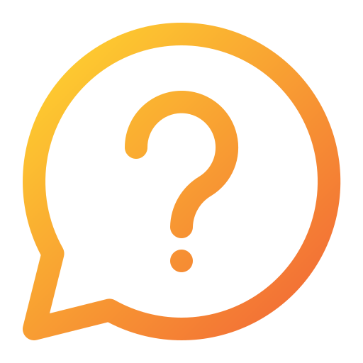 Question Generic Gradient icon