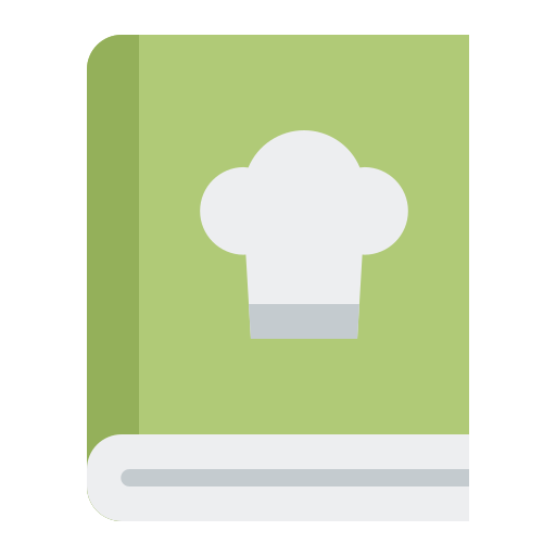 libro de cocina icono gratis