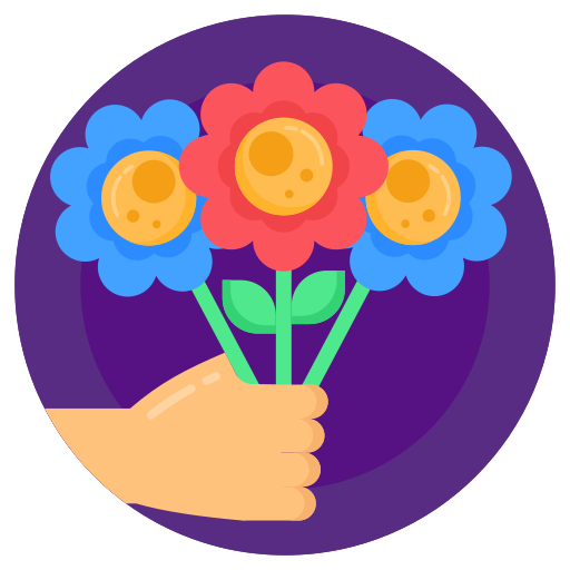 flores icono gratis