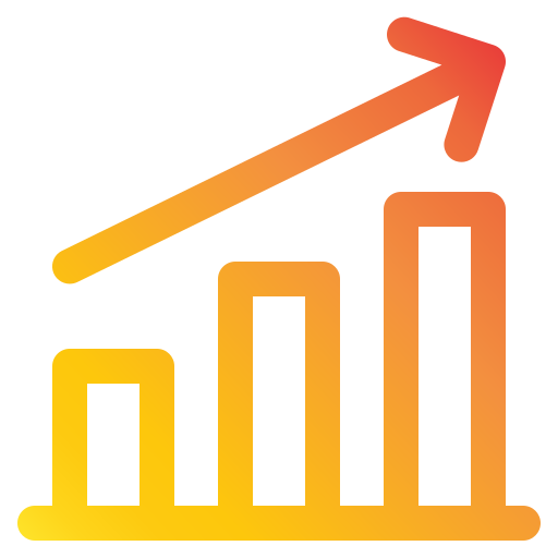 Chart Generic Gradient icon