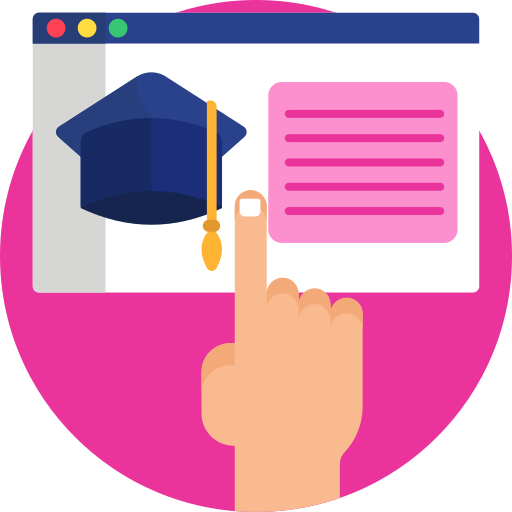 Distance learning free icon