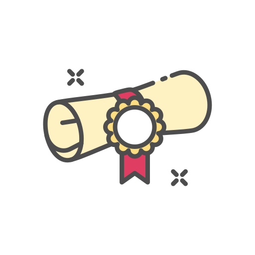 Certificate free icon Certificate free icon