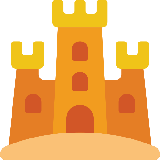 Sand castle - Free holidays icons
