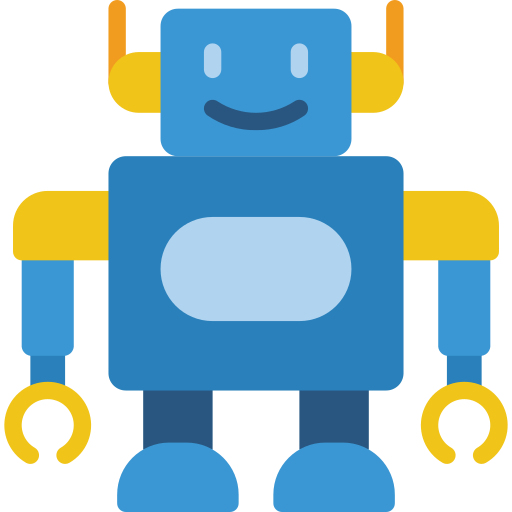 Robot Basic Miscellany Flat icon