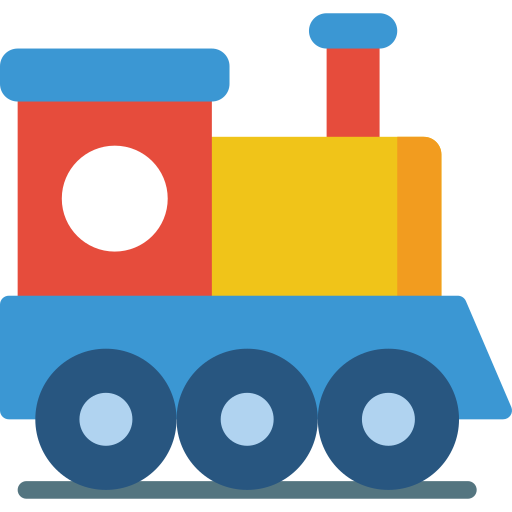 Train Basic Miscellany Flat icon