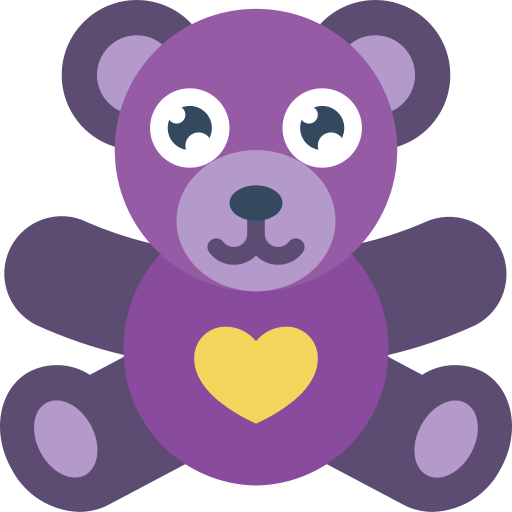 oso de peluche icono gratis