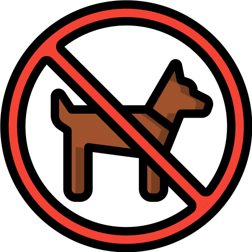 No pets allowed - Free animals icons