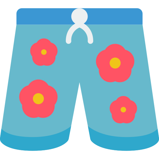 Swim shorts - free icon