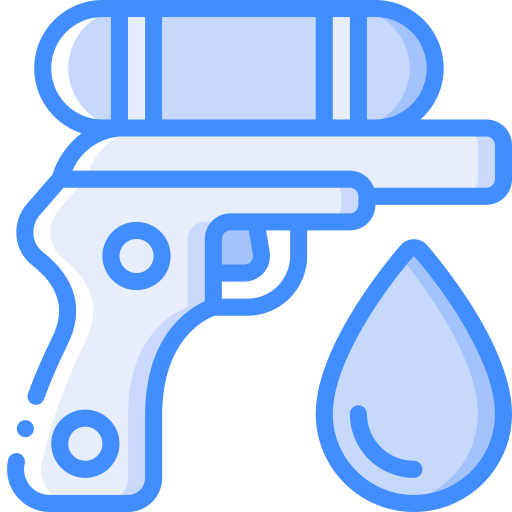 pistola de agua icono gratis