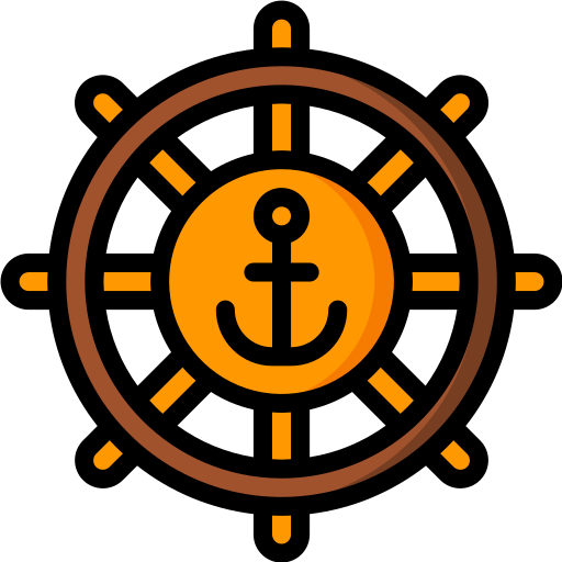Steering wheel free icon